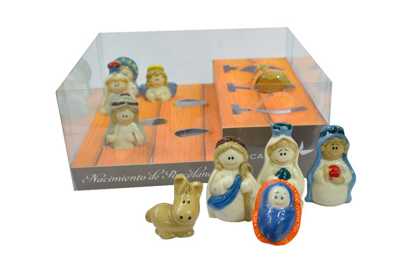Nacimiento Gordito Porcelana